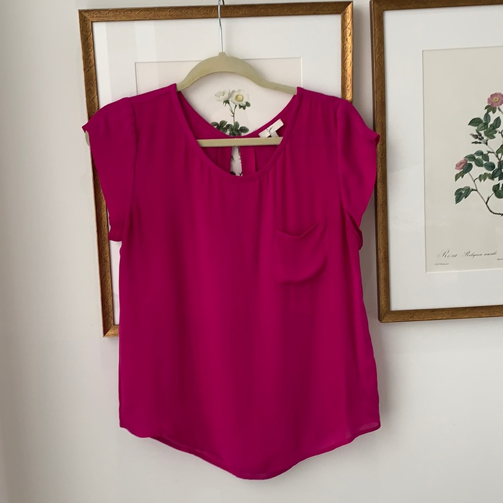 Joie Silk Blouse, Pink